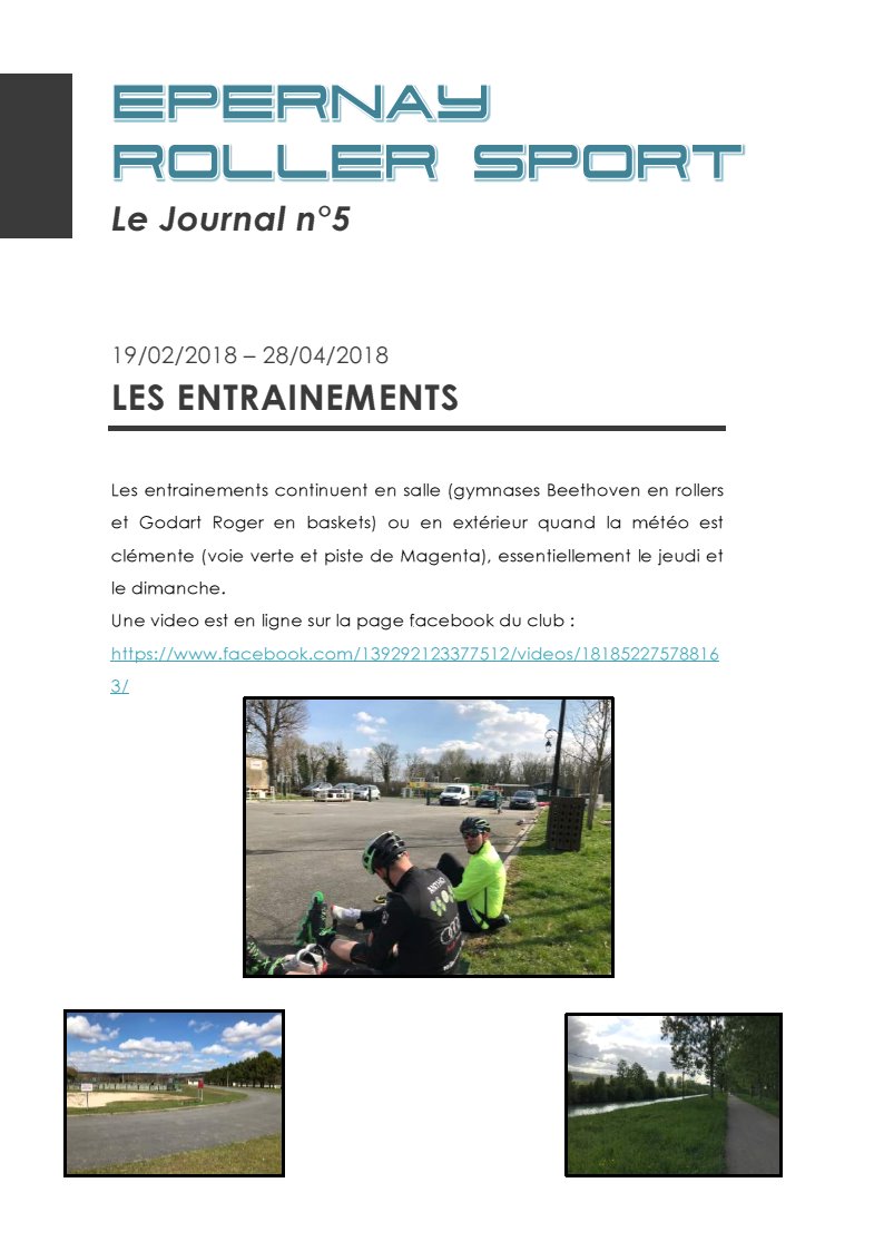 Le Journal ERS n°5